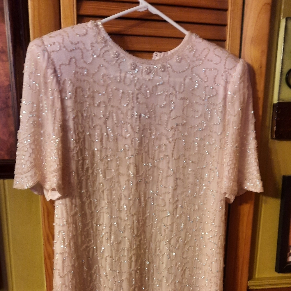 Brilliant by J.A. Sequin Dress Size P/M